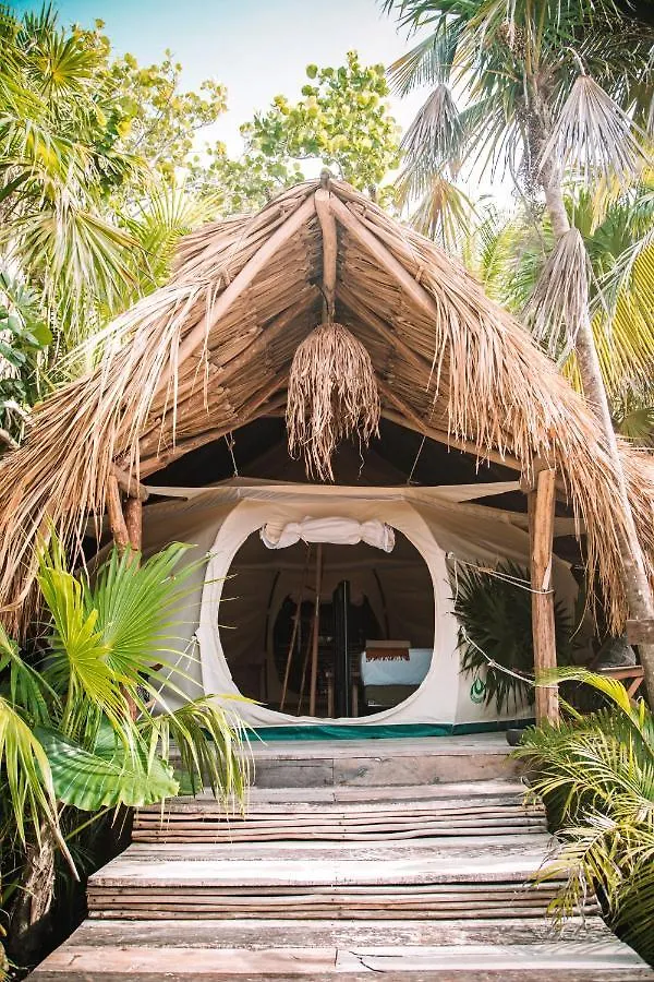 Uman Glamping & Cenote Tulum Hotel Luxe tent