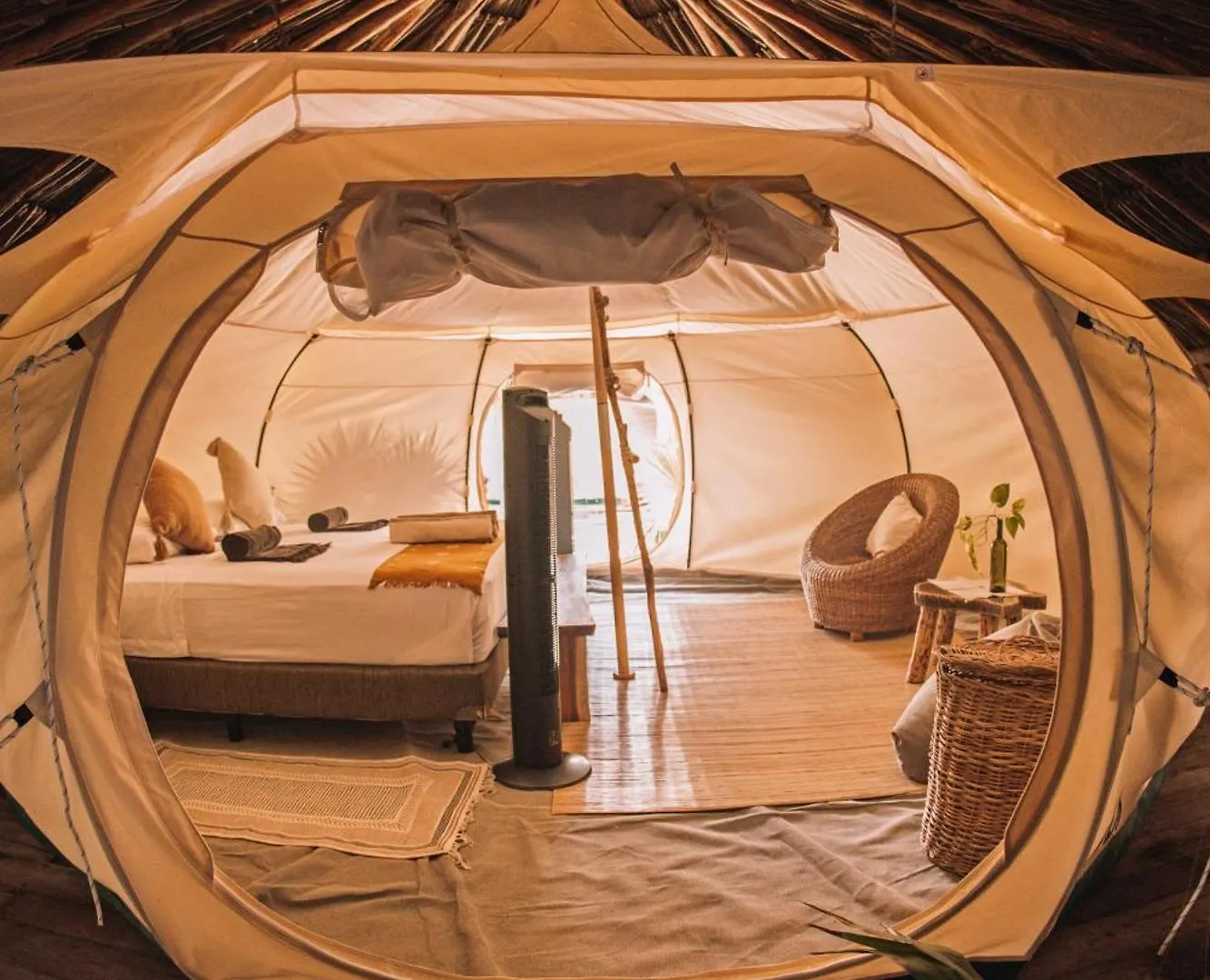 Uman Glamping & Cenote Tulum Hotel Luxe tent